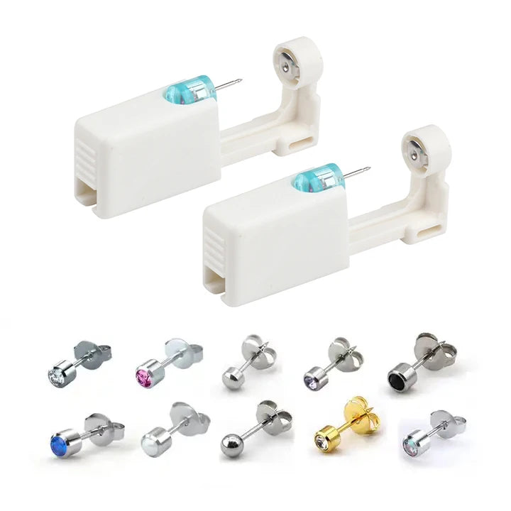 Gaby Disposable Ear Piercing Pistola Unit Wholesale Safe Studex Sterile Birthstone Studs Piercing Gun Kit Set for Earring