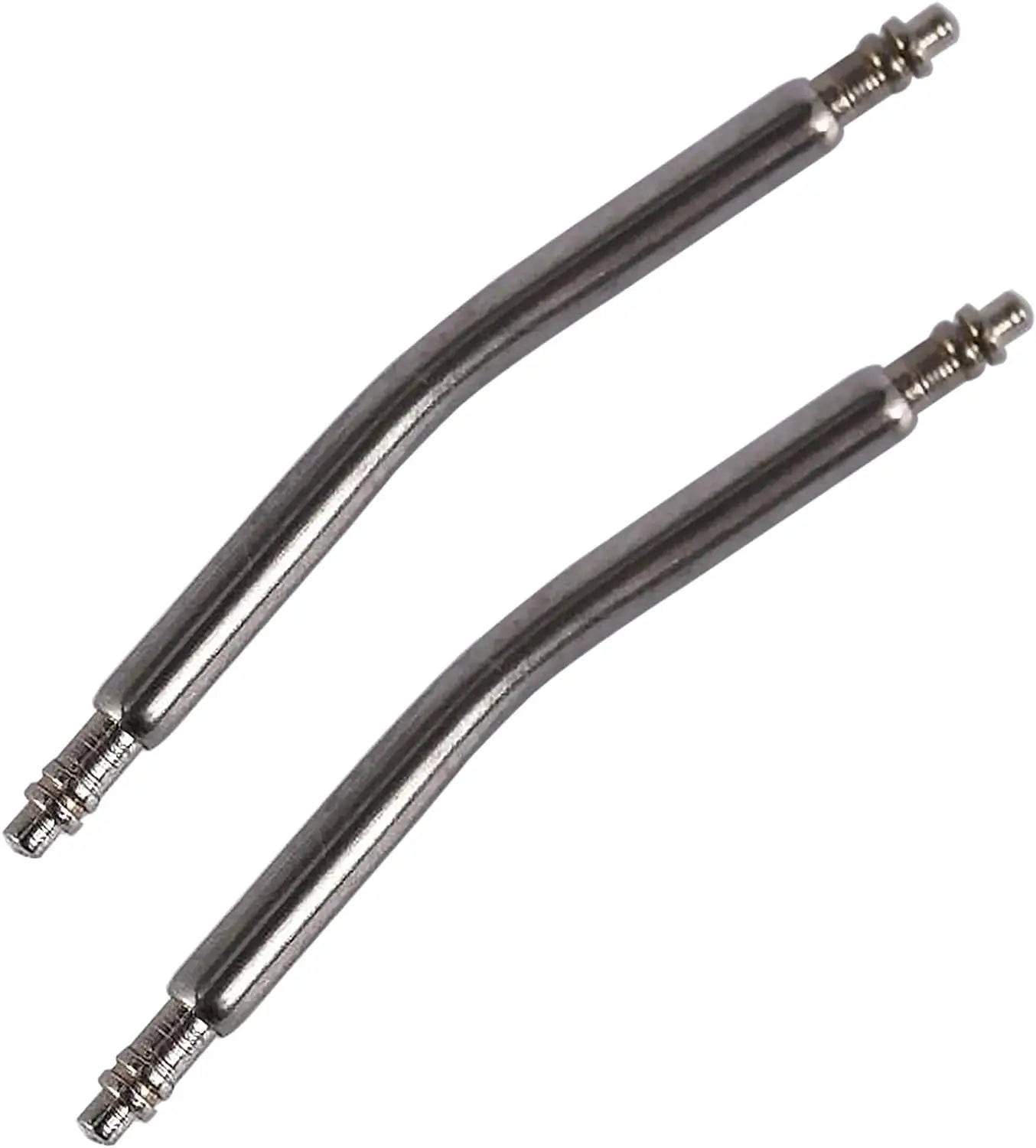 1.5mm 1.8mm Heavy Duty Stainless Steel Spring Bars Extra Thick Curved Pins for Watch Repair 12-28mm