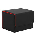 Multifunction Perfect Size Magnetic Protective Holder Matt Texture Sturdy PU Leather Card Deck Case for Collectable Sport