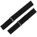 Custom Logo 2cm 2.5cm 3.5cm Black Adjustable Elastic Band for Wig