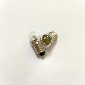 G11X23mm Flashlight Replacement Bulb 2.5V0.3A / 4.8V0.3A / 6.5V0.15A E10 Base Mini Incandescent Bulb