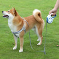 Automatic Traction Rope Set No Pull Dog Harness Set Adjustable Reflective Oxford Easy Control Medium Large Dog Harness