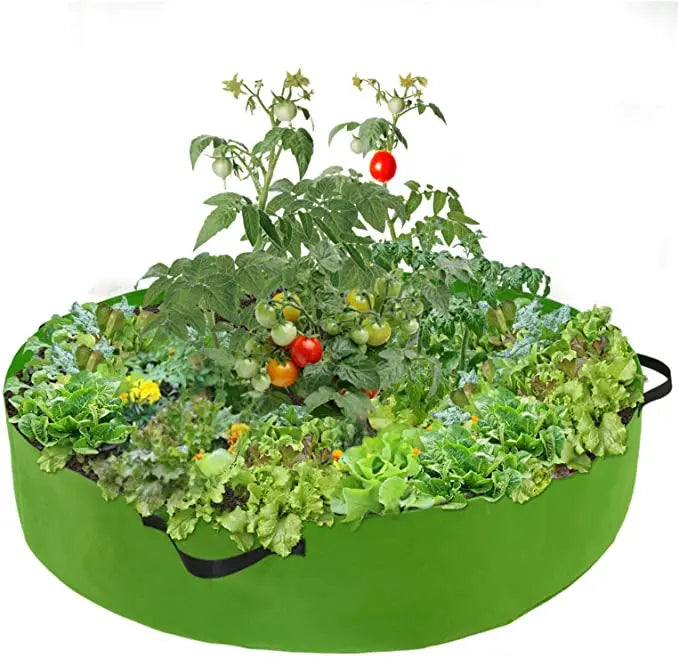 Customized Cheap Felt Fabric Grow Bags Indoor Use for Mushroom Growing Garden Bed Planting Container Grow Pots