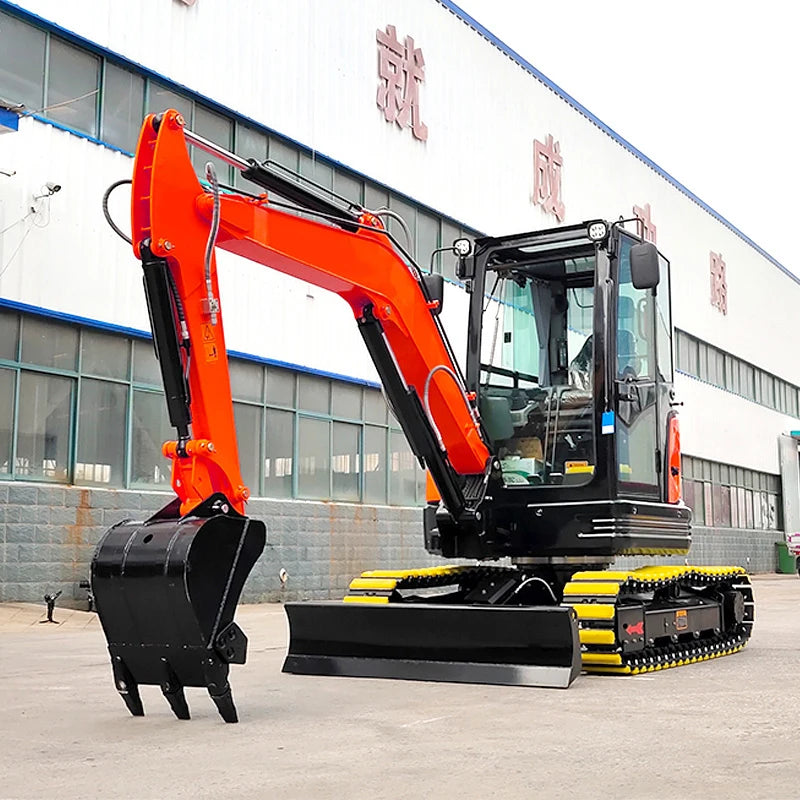 Free Shipping Multi EPA Engine 2-7 Ton Crawler Mini Excavator with Motor Pump Gearbox