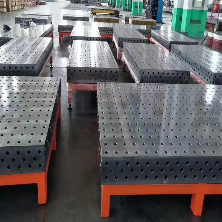 Size 1000*3000*200mm Stationary 3d Welding Table