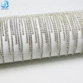DIY Rhinestone Chain Fringe Trim Silver Diamond Tassel Applique for Collar Apparel Shoe Jewelry  Decoration