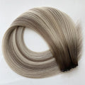 2026 European Double Drawn Thick End European Human Hair Machine-tied Genius Weft Hair Extensions