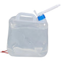 Folding Collapsible Bucket Transparent Plastic Water Container Water Carrier 20L Camping Gear PVC Outdoor Foldable Water Bag