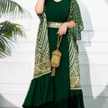Muslim Dress Women Abaya Kaftan Caftan Marocain Ramadan 2024 Loose Robe Ladies Plus Size Womens Clothing Two Piece Abaya Set