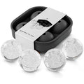 Wholesale Cusiom Bpa Free Food Grade Silicone Sphere Ice Cube Mold Non-stick Round Ice Cube Mold With Lid for Whiskey