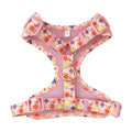 Fast-Drying Step-In Straps Padded Mesh Fabric Pretty Baby Pink Harness With Quick-Release Buckle