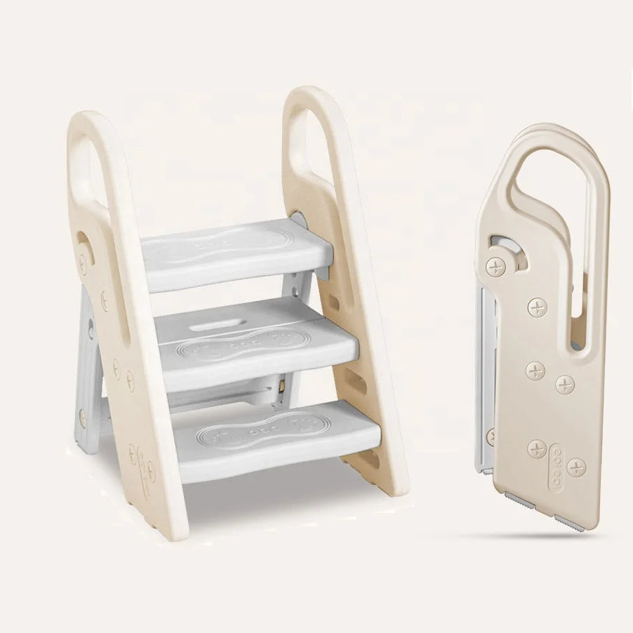 Easily Folding and Non-slip Potty Training Step Stool for Children