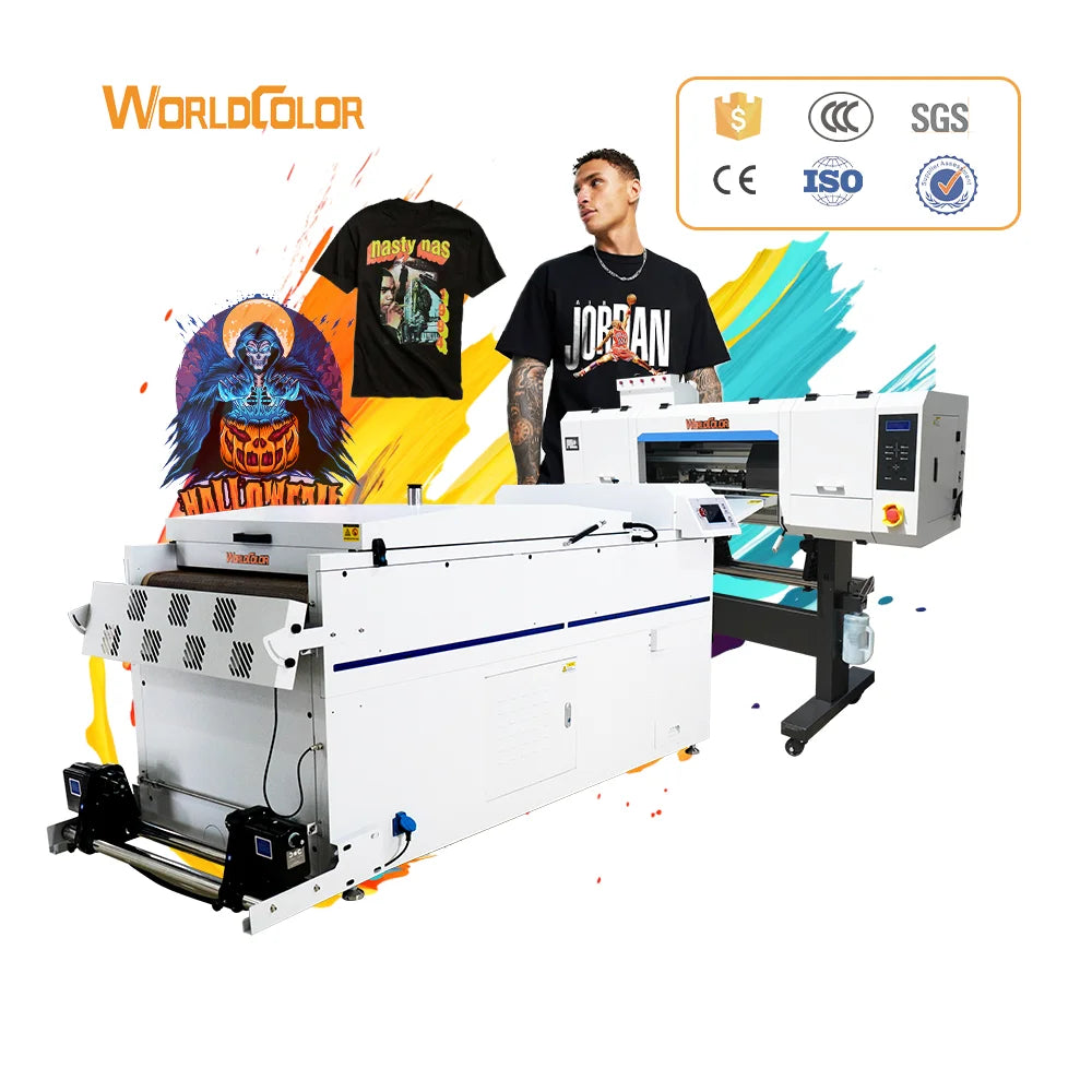 High Speed 60cm Dtf Printer 4 Heads I3200 Digital Printing Machine for Canvas T Shirt Printer with Dtf Shaker