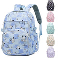 Fashion Waterproof Animal Prints University High School Student Large Travel Backpack Zipper for Teenage Girls 20-36L Capacity