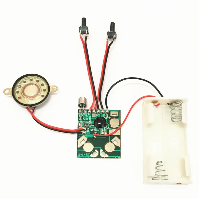 Micro Digital Recording and Playback Voice IC Chip Sound Module DIY Kits Recorder Record Pen Talking Music Greeting Card Gifts