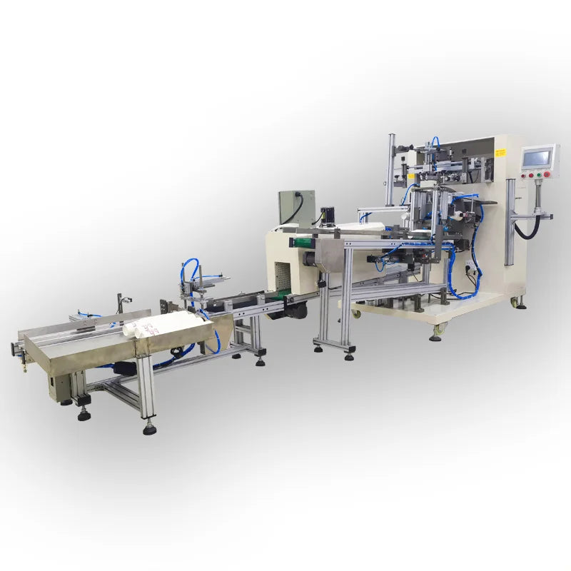 Paper Cup Screen Printing Machine for Plastic Cup PP Milk Tea Cup Silk Screen Printer Paper Salad Bowls Printing Machine