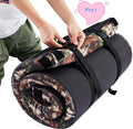 Woqi Memory Foam Camping Mattress Topper Guest Bed Waterproof Multi Function Tent Removable Cover Travel Bag