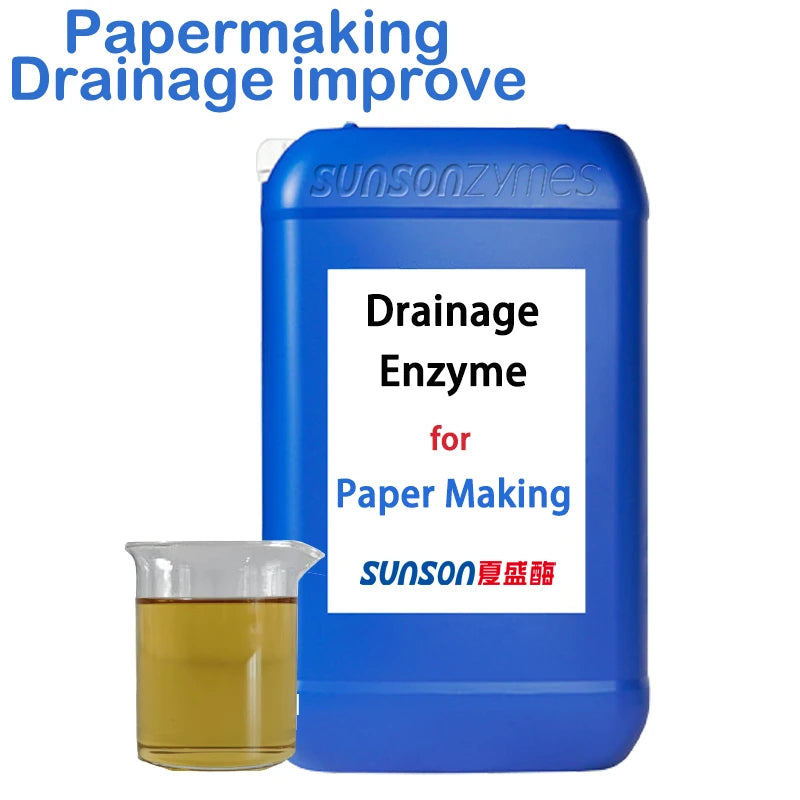 Drainage Enzyme for Papermaking: Boosts Pulp Drainage & Speed Cuts Steam Use for Liner Board/Corrugated
