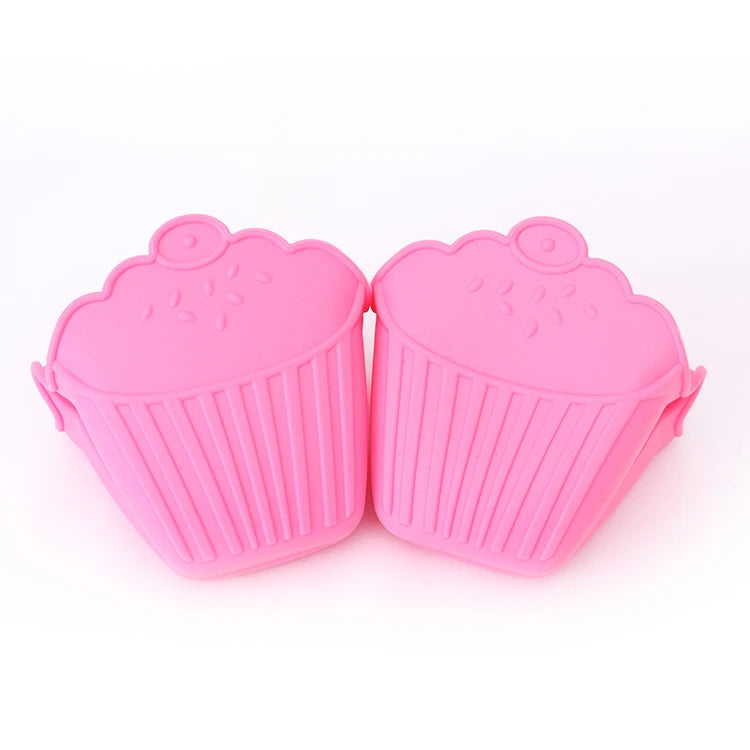 Economical Custom Design Silicone Oven Mitts Baking Glove Microwave Silicone Gloves and Trivet for DIY