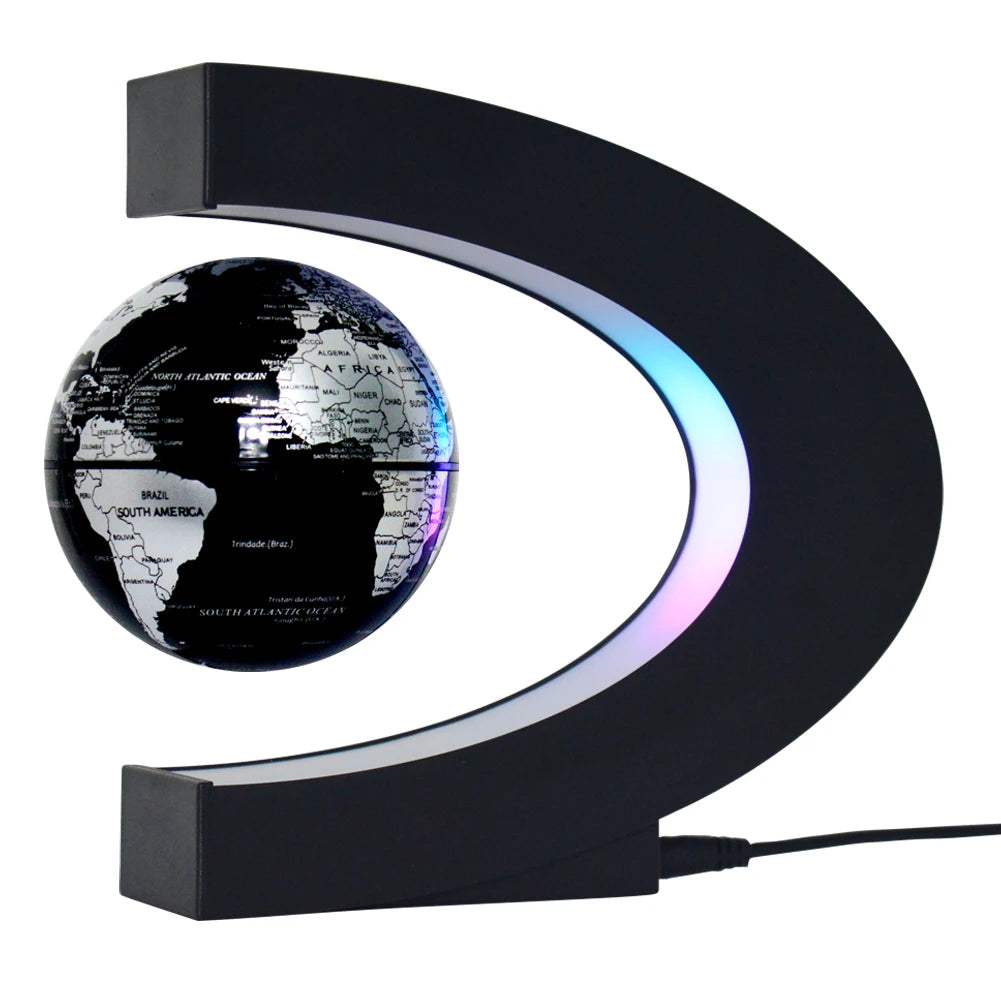 Good-quality Wholesale C Shape Levitating Globe Magnetic Floating World Globe