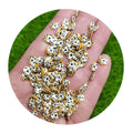 1kg Cute Cheese Polymer Clay Round Slices 5mm 10mm Sprinkles Creative Nail Art Supplies for Decoration & Gift Cake Food Themes