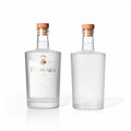 Manufacturer Custom Classical Empty clear 500ml 700ml Whiskey Vodka Gin Spirits Glass Bottle