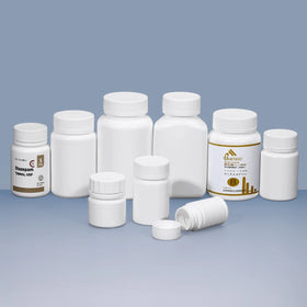 100ml Plastic Bottle for Vitamin Tablet Package Food Grade With Child Proof Lid
