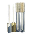 2ml Rhinestone Lip Gloss Tubes Gold Silver Lip Gloss Bottle Lip Glaze Cosmetic Container Customized Lipstick Lipgloss Packaging