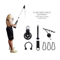 LS3053 Fitness Equipment Home/Gym Accessories DIY Set Triceps Rope Exercise Cable Pulley Set Biceps Pull Down Loading Pin