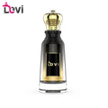 Devi New Design Glass Perfume Bottles 100ML Luxury Lady Mens Parfum Bottle Crown Cap Spray Atomizer Empty Container Packaging