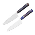 8-Inch Ultra Sharp Chef Knife Octagonal Honeycomb Resin Handle German High Carbon Stainless Steel Kitchen Chefs Knife Metal