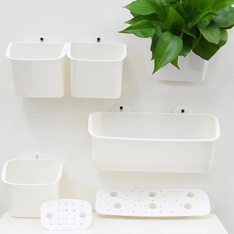Garden Suppliers Indoor Outdoor Hanging Vertical Living Wall Mounted Planter Flower Pot in Bulk Plastic Hanging Pots