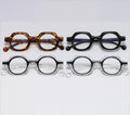 2024 New Hot Selling Fashion Retro Stock Ready Pc Women Round Frame Optical Glasses Designer Custom Men Round Frame Glasses