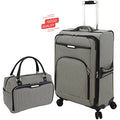 Manufacturer 2 Piece Suitcase Set Fabric Luggage Set Large Capacity Luggage Case with Cabin Bag for Travel Business