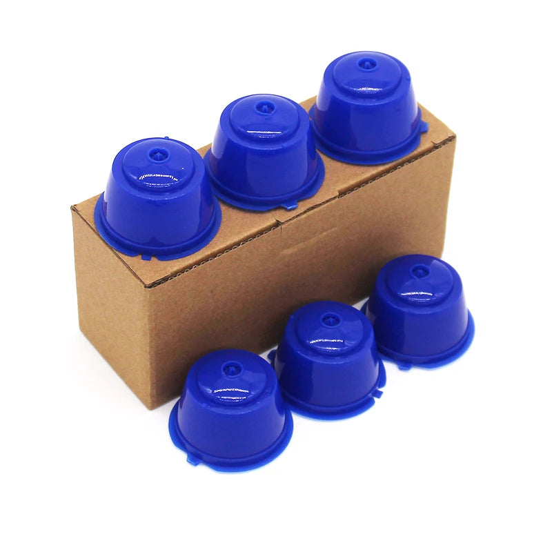 Wholesale Dolce Gusto Reusable Empty Coffee Capsules Portable Plastic Caps with Lid