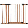 Modern Woodgrain Baby Extra Long and Wide Pampering Child Safety Gate Barrier