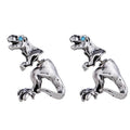 Trendy Gothic Men Punk Dinosaur Stud Earring Anime Earring Jewelry Accessories Aesthetic for Women Girls 1 Pair