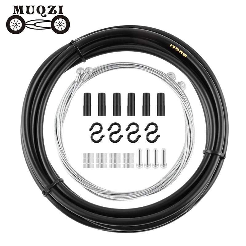 MUQZI Universal Bike Brake Cable Housing Kit Shift Inner Line Set 4mm 5mm PVC Bicycle Cable Set