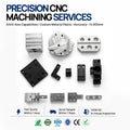CNC Stamping Milling Turning Rapid Prototyping Component Service Customized Precision Aluminum Custom Metal CNC Machining Parts