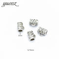 Tibetan Silver Beads European Fit for Women Charm Style Bracelets Necklace DIY Metal Pendant Jewelry Making R55