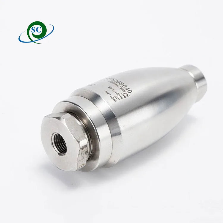CS High Pressure 500Bar Stainless Steel Turbo Nozzle New Rotary Washing Surface Derusting Machine Car Care Industrial Use