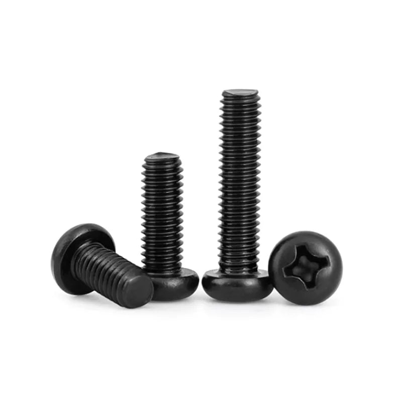 M3 Round Head Cross Combination Machine Screw Stainless Steel Inch Measurement System