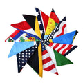 Custom Caribbean Flag Square Bandana Country Flag Headband Neck Scarf for Carnival Outdoor