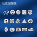 Starsgem Wholesale Loose Heart Cut D VVS1 Moissanite Gemstone for Making Stud Earrings