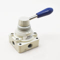 Airtac 1/4 3/8 1/2 Ports 4/3 Way Pneumatic Lever Control Pull Rotating Manual Valve 4HV230-08 4HV330-10 4HV430-15