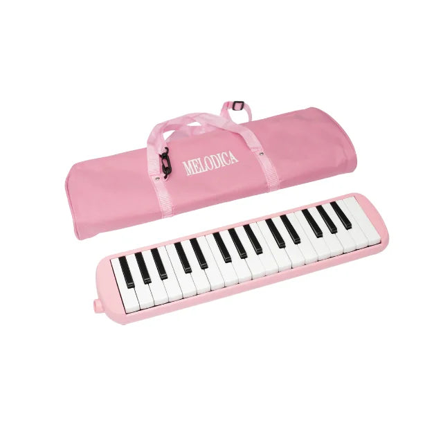 OEM Accepted ME-32P Blue 32-Key Melodica Stainless Steel ABS Plastic Brass Components Musical Instrument Accessories