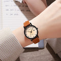 Fashion Luxury Quartz Watch for Women Elegant Leather Strap Watch Gifts Calendar Trend Simple Ladies Watch