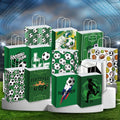 China Supplier Shoulder Length Handle Craft Gift Package Recyclable Paper Kraft Bag with Logo Print OEM/ODM Brand