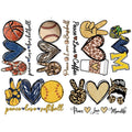 Iron on Patches Letters for Clothes Plastisol Ink Screen Print Heat Transfer Paper Designs Dark Uv Dtf Print Transfers Printing