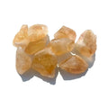 Natural Yellow Citrine Raw Crystals Folk Art Style Mosaic Technique 3-5cm Elegant Crystal Decorations for Home Healing Stones
